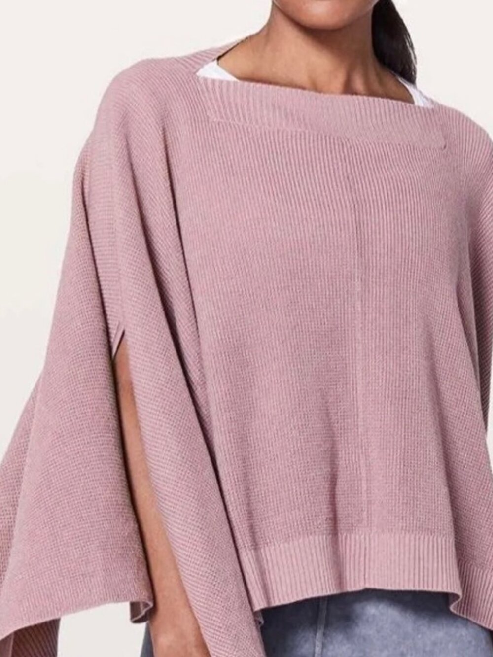 Lululemon Forward Flow Poncho in Dusty Pink Size is one size